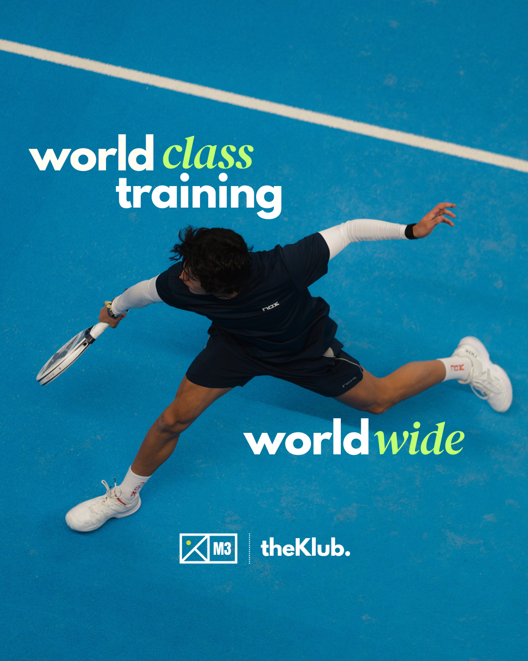 M3 Padel Academy and theKlub join forces