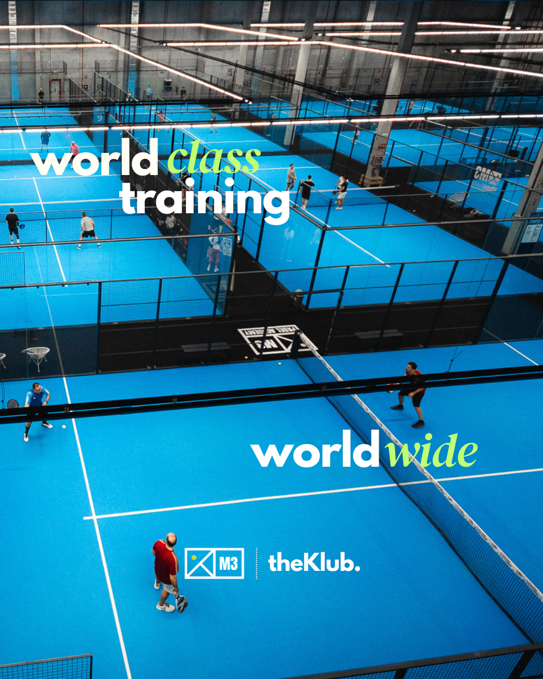 M3 Padel Academy offers state-of-the-art training facilities at the heart of padel in Madrid